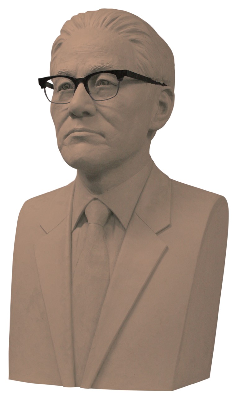 녹암 한구동 교수의 흉상.jpg 이미지입니다.